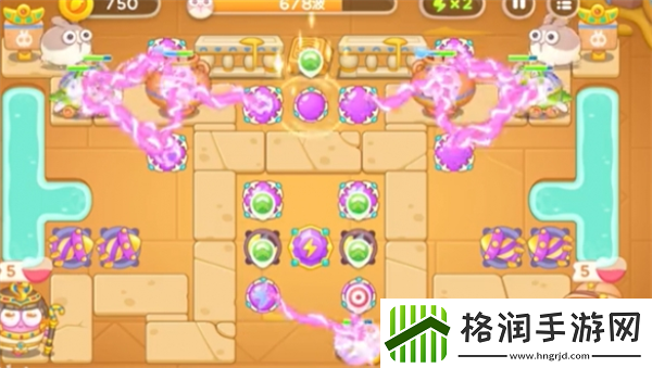 保卫萝卜4法老归来第6关怎么过