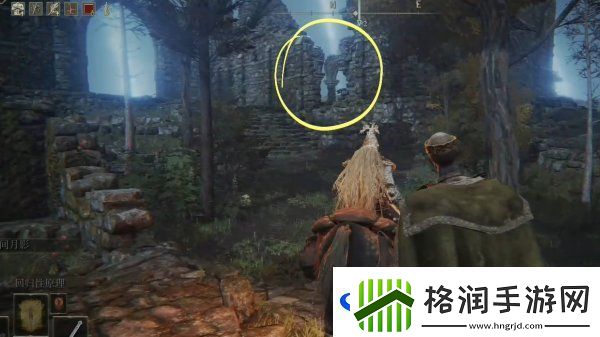 艾尔登法环月之民废墟隐藏门在哪