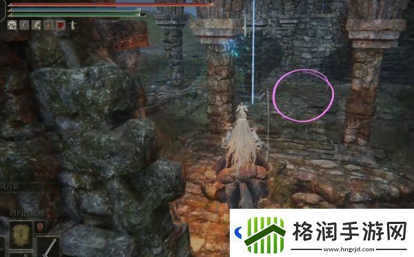 艾尔登法环月之民废墟隐藏门在哪