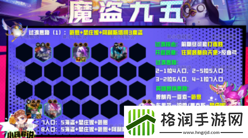 金铲铲之战魔盗九五怎么玩