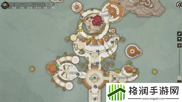 塔瑞斯世界全地图探索点位有哪些