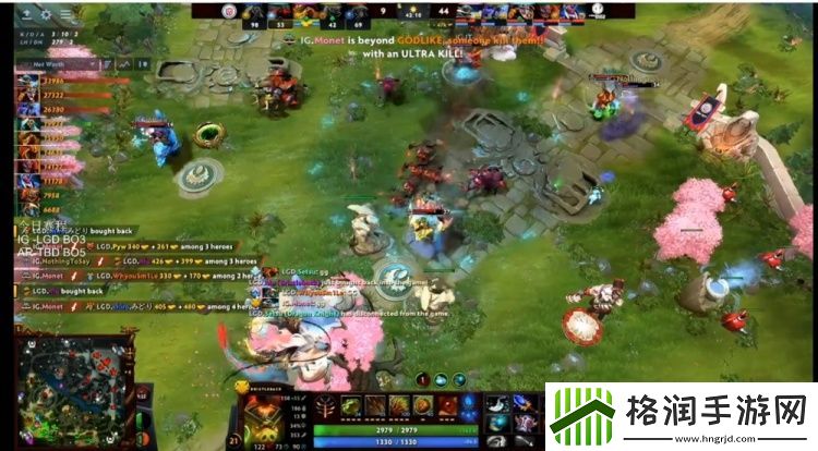 PGLMajor预选Monet飞机爆杀niu钢背iG三核暴力输出扳平比分