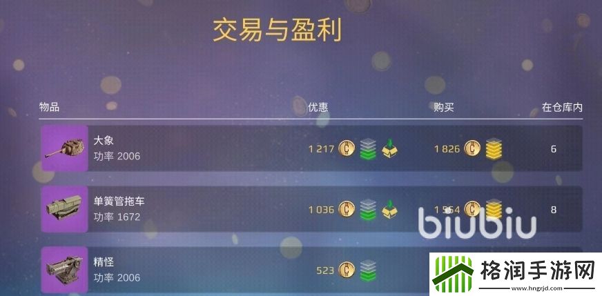 创世战车市场购买技巧