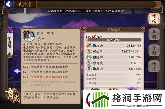 阴阳师辅助式神金鱼姬御魂搭配及斗技心得介绍