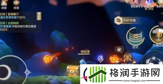 灵契少女静寂林地全宝箱收集攻略