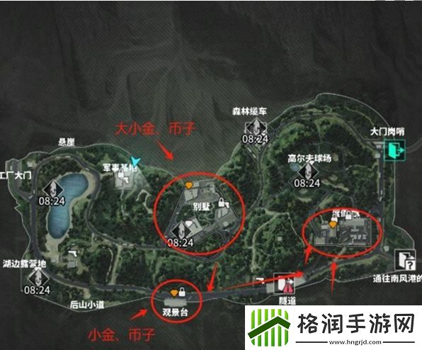 萤火突击秋山地图摸金跑图路线是什么