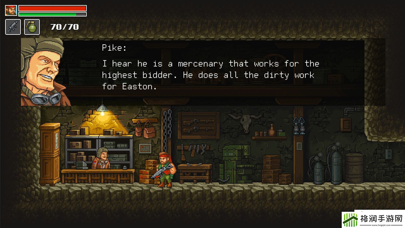 射击类银河战士恶魔城游戏狂怒之枪Steam页面