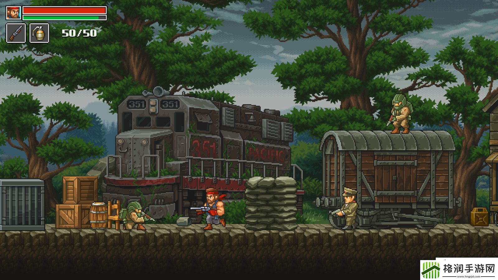 射击类银河战士恶魔城游戏狂怒之枪Steam页面