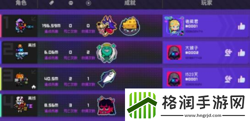 霓虹深渊无限通关怎么搭配