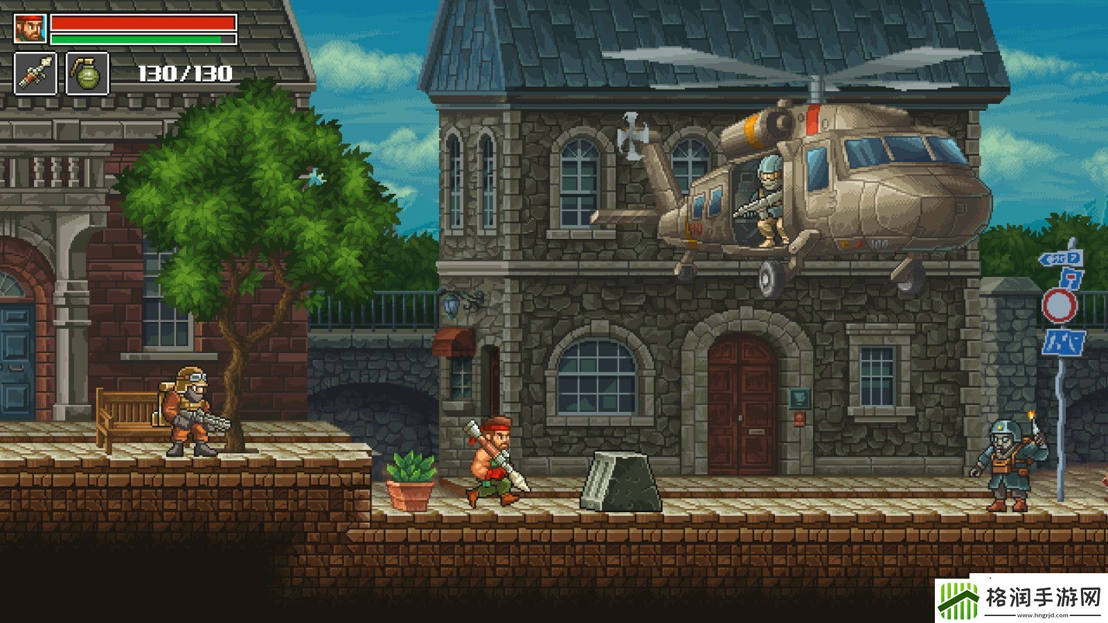 射击类银河战士恶魔城游戏狂怒之枪Steam页面