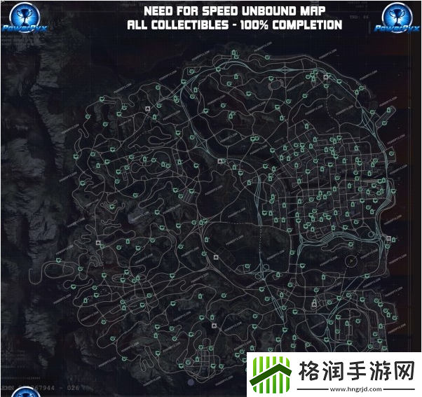 极品飞车22不羁冠军熊分布图