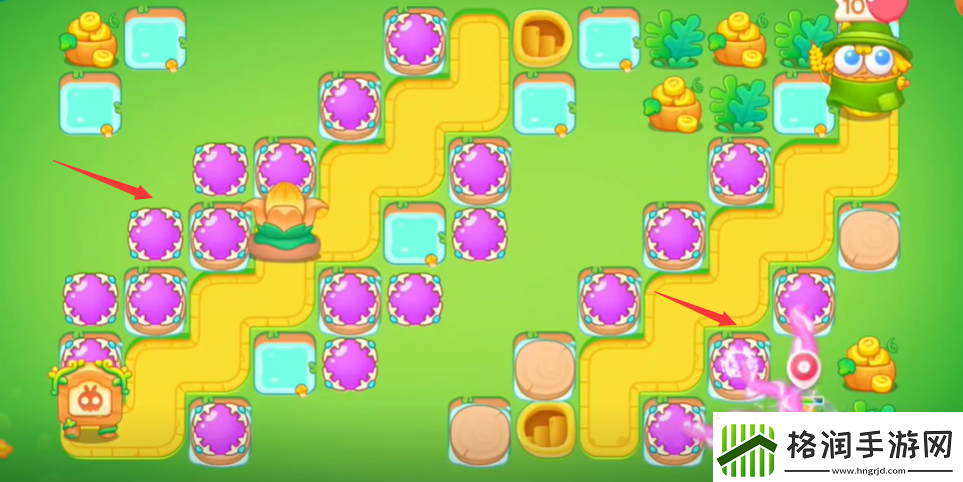 保卫萝卜4头等大事第18关图文攻略