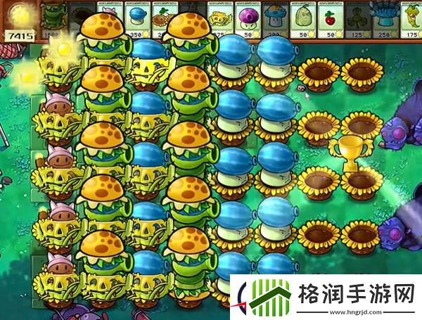 植物大战僵尸杂交版汉堡王1通关攻略