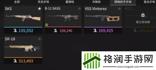 萤火突击最强枪械排行榜