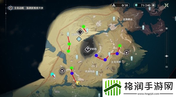 鸣潮熔山裂谷Cost3刷取路线攻略