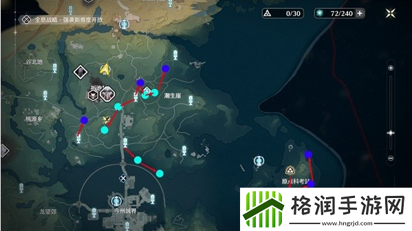 鸣潮熔山裂谷Cost3刷取路线攻略