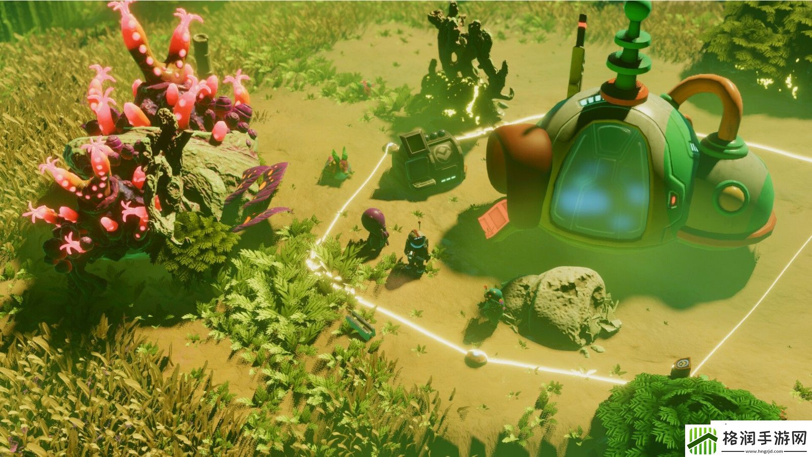 可爱风格策略模拟游戏太空房地产现已在Steam平台推出抢先体验版