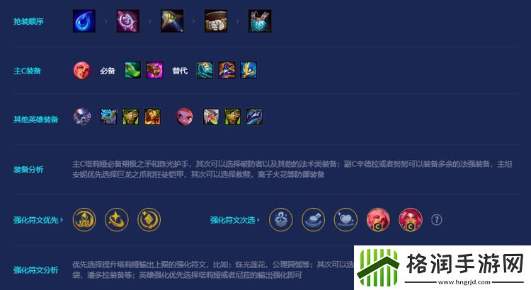 金铲铲之战星守灵能塔利娅怎么玩