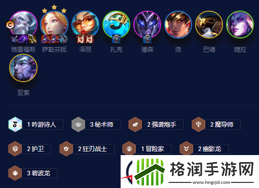 金铲铲之战碧波龙南枪阵容攻略