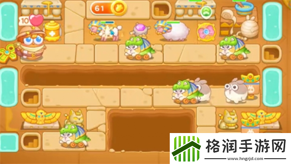 保卫萝卜4法老归来第9关怎么过