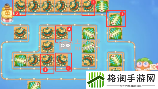 保卫萝卜4天下第一汤第六关攻略图解