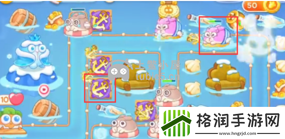 保卫萝卜4天下第一汤第六关攻略图解