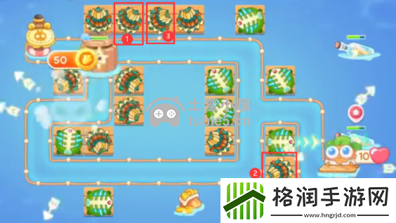 保卫萝卜4天下第一汤第六关攻略图解
