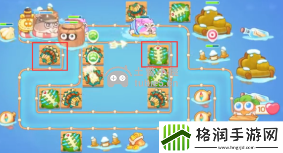 保卫萝卜4天下第一汤第六关攻略图解