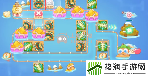 保卫萝卜4天下第一汤第六关攻略图解