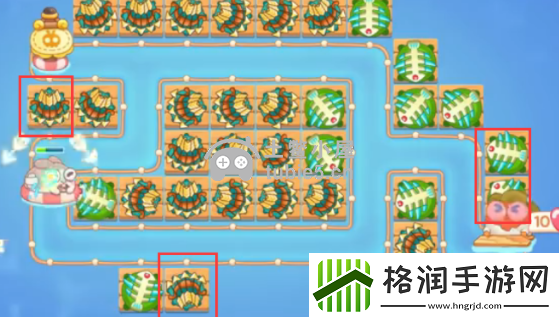 保卫萝卜4天下第一汤第六关攻略图解