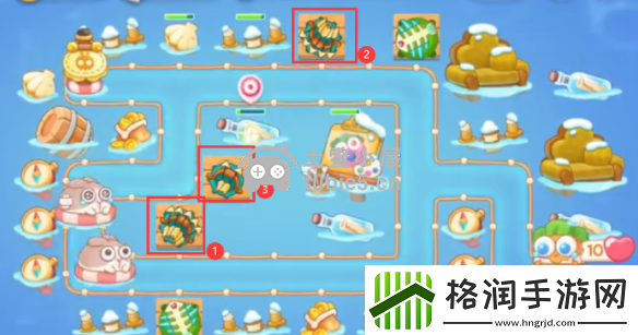 保卫萝卜4天下第一汤第六关攻略图解