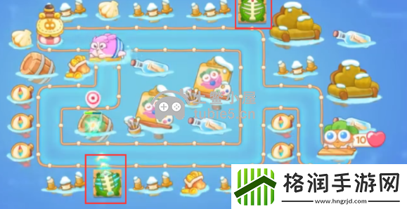 保卫萝卜4天下第一汤第六关攻略图解