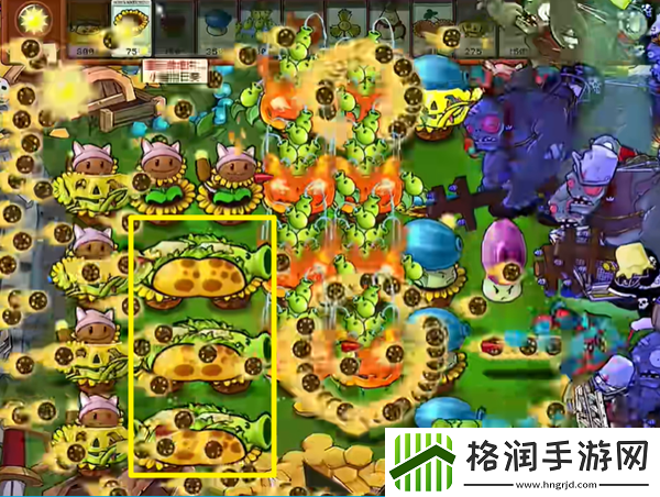 植物大战僵尸杂交版热狗射手1怎么通关