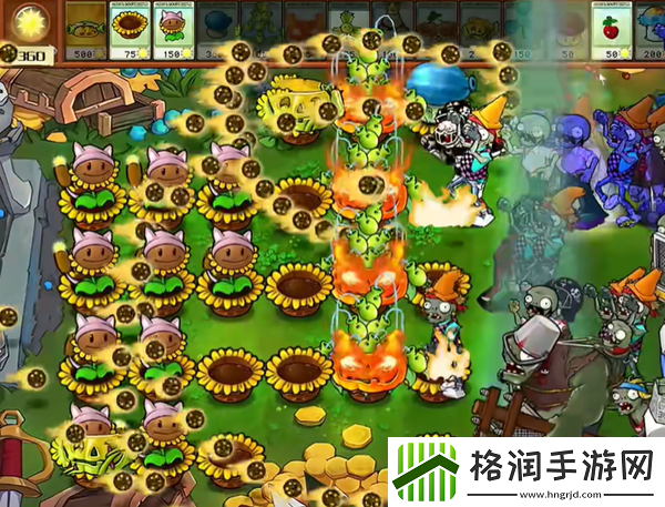 植物大战僵尸杂交版热狗射手1怎么通关
