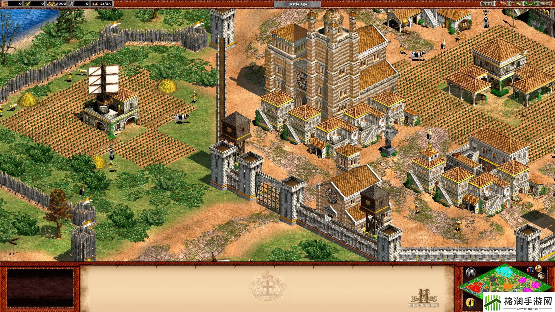 【帝国时代2攻略】帝国时代2建筑