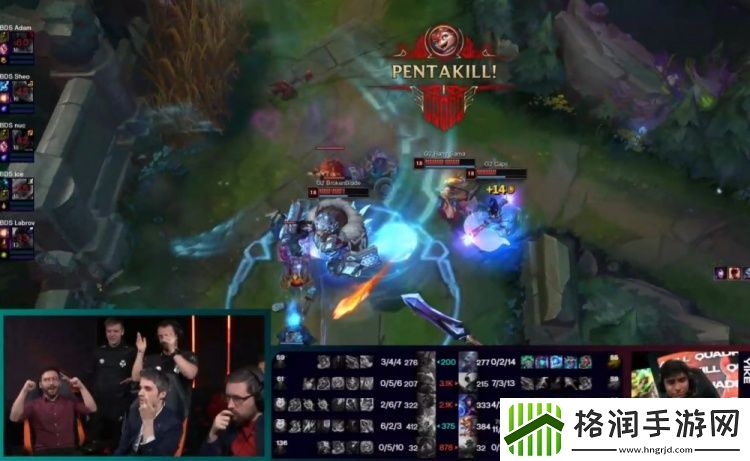 Hanssama也干了！G2助力斯莫德在各级别赛事中取得第24次五杀