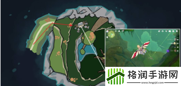 原神石锁机关秘话在哪接