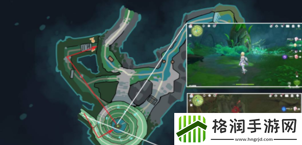 原神石锁机关秘话在哪接