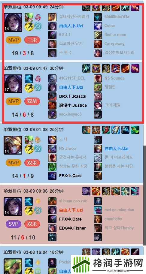 一天就比Scout一周打的多！Uzi昨夜战斗至2点今日9点起床疯狂训练