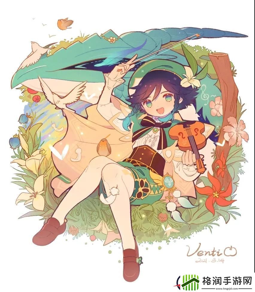 原神温迪壁纸