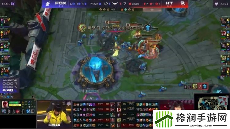 Deft泽丽龙魂团战关键输出Pyosik盲僧抢下土龙魂KT赢首局