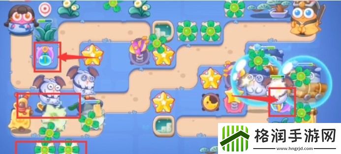 保卫萝卜4阿波道长第33关怎么过