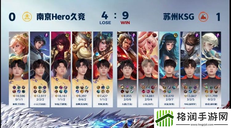 今屿赵云大招阻断大乔电梯终结比赛！KSG10Hero