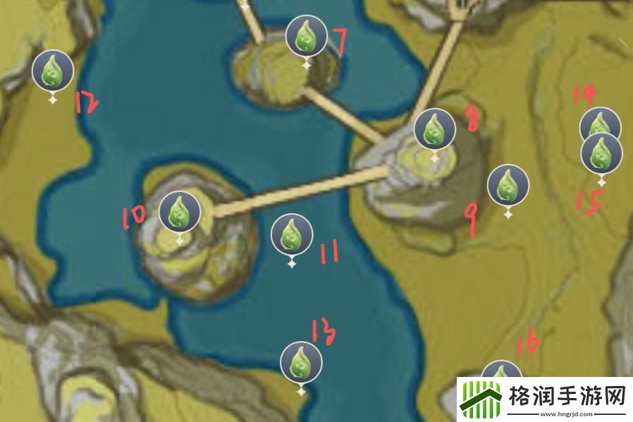 原神磐岩之路逐月符方位在什么地方