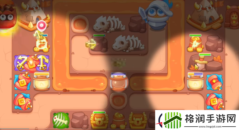 保卫萝卜4饿龙传说第33关攻略