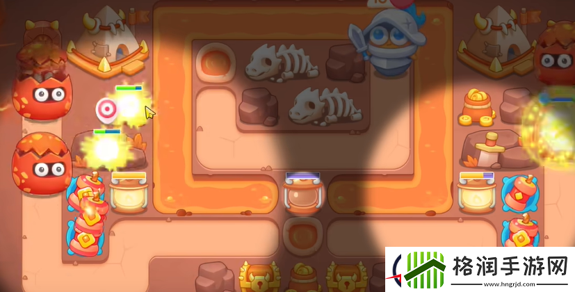 保卫萝卜4饿龙传说第33关攻略