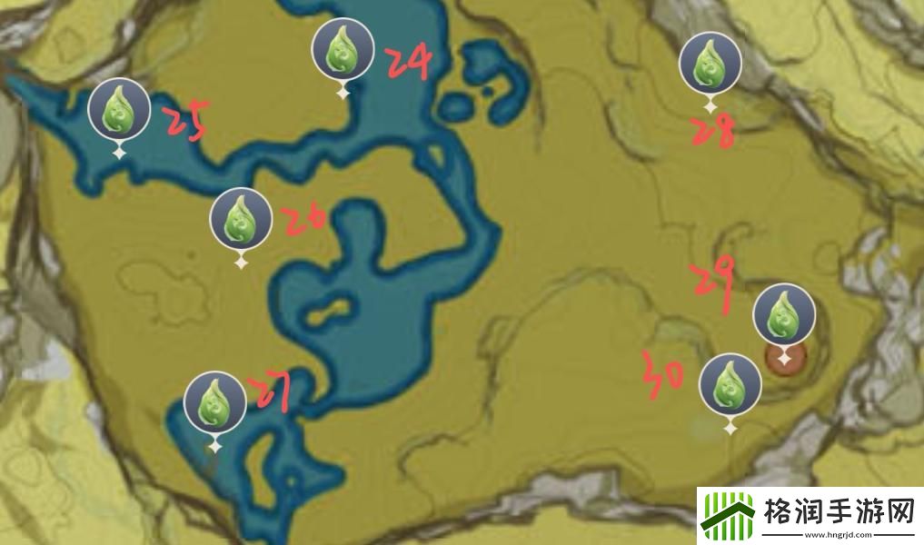 原神磐岩之路逐月符方位在什么地方