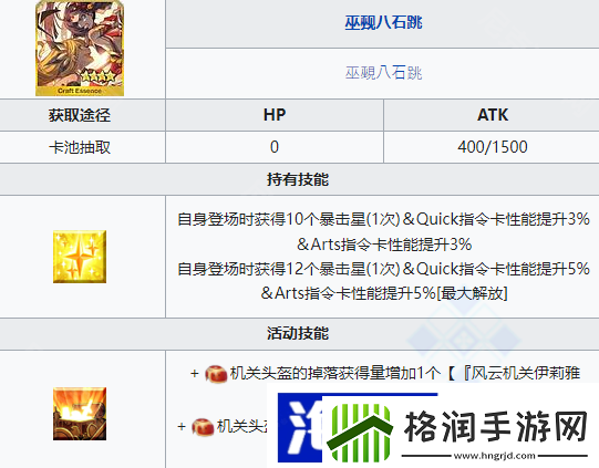 风云机关伊莉雅城～果心居士的小小野心～活动礼装介绍角色造型定制