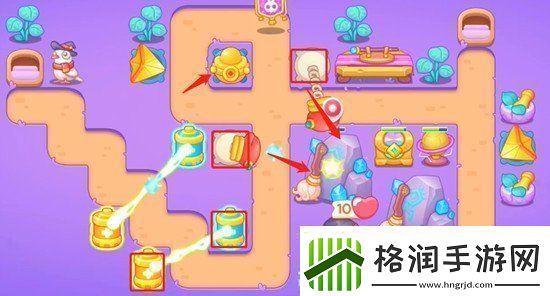 保卫萝卜4阿波与魔法宝藏第2关怎么过