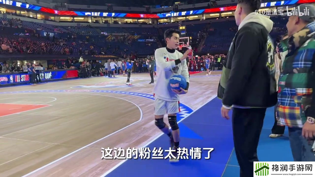 美女主播参与NBA全明星美娜